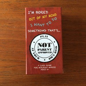 Not Parent Approved: A Fun Card Game